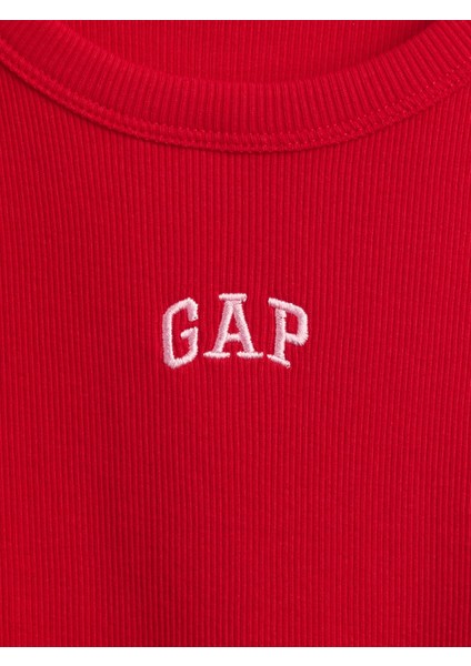 Kız Çocuk Kırmızı Gap Logo Atlet fiyatları