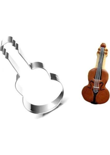 Keman Kurabiye Kalıbı Metal