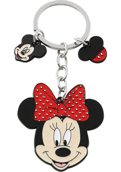 Disney Mickey Minnie Mouse Anahtarlık Karikatür Kadın Kolye Moda Takı Anime Yaratıcı Aksesuar Çocuk Kız Doğum Günü Hediyesirenk:kolye Anahtarlık (Yurt Dışından)
