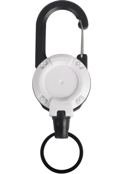 1 Adet Hırsızlığa Karşı Metal Çekmesi Kolay Toka Halat Elastik Anahtarlık Sportif Geri Çekilebilir Anahtarlık Kayıp Karşıtı Yoyo Kayak Kartı Kimlik Kartı (Yurt Dışından)