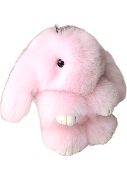 15CM Tavşan Kürk Anahtarlık Kadın Çanta Araba Anahtarlık Kolye Dekorasyon Takı Çanta Askıları Aksesuarlar Hediyeler (Yurt Dışından)