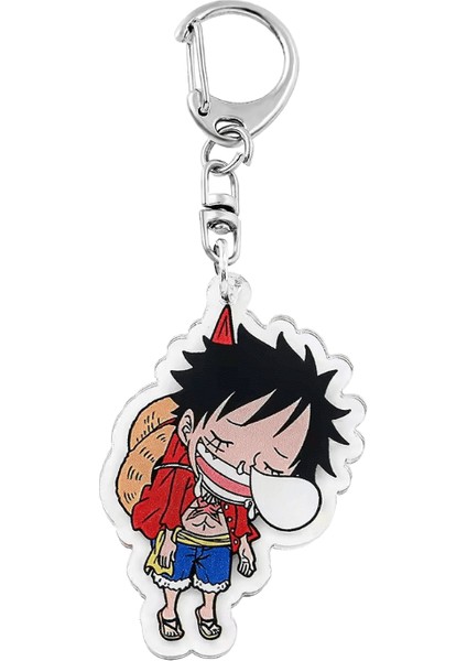 Anime Tek Parça Anahtarlık Karikatür Figürü Maymun D Luffy Roronoa Zoro Akrilik Rozet Kolye Anahtarlık Kawaii Takı Aksesuarlarırenk:maymun D Luffy (Yurt Dışından)