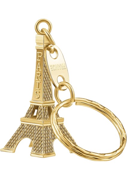 10 Adet Paris Eyfel Kulesi Şekli Anahtarlık Yenilik Gadget Biblo Hatıra Noel Hediyesi Anahtarlık Renk:altın (Yurt Dışından)