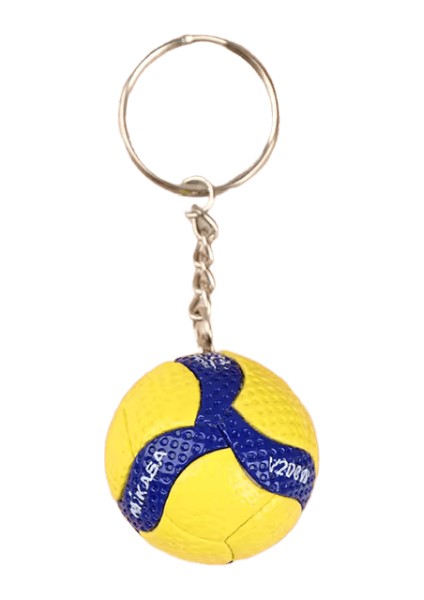 1xmoda Pvc Voleybol Anahtarlık Süsler Iş Voleybol Hediyeleri Plaj Topu Spor Oyuncular Için Erkekler Kadınlar Anahtarlık Hediye 2024 (Yurt Dışından)