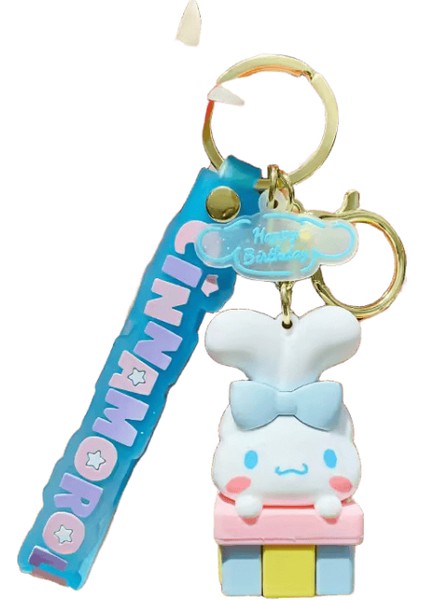 Sanrio Anime Anahtarlık Kawaii Cinnamoroll Anahtarlık Yeni Parti Tarzı Karikatür Araba Anahtarlık Kadın Çanta Kolye Süsler Çocuk Hediye Için (Yurt Dışından)
