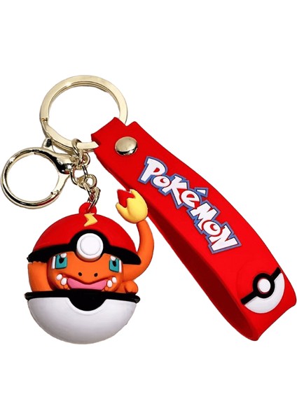 Oyun Pokemon Aksiyon Figürü Pikachu Charmander Snorlax Squirtle Anime Pokemon Moda Anahtarlık Çanta Anahtarlık Kolye Doğum Günü Hediyeleri Renk:3 (Yurt Dışından)