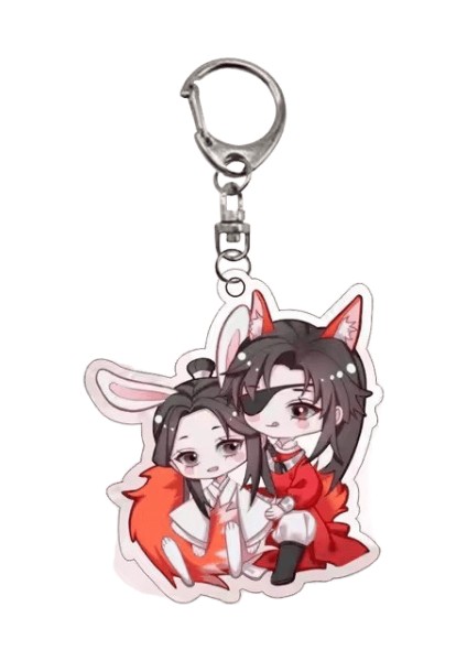 Anime Tian Guan Ci Fu Anahtarlık Akrilik Xie Lian Hua Cheng Figür Anahtarlık Anahtarlık Anahtar Yüzük Hayranları Arkadaşlar Erkekler Takı Hediyeler Renk: Stil 5 / Boyut: 6 cm (Yurt Dışından)