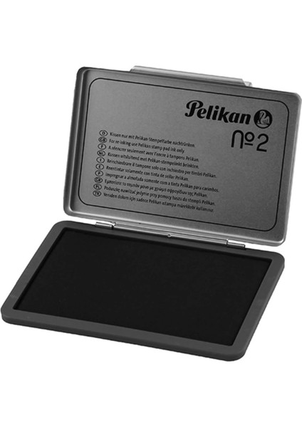 Pelikan Metal Istampa No:2 7X11 cm Siyah
