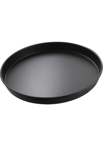 2 Adet Teflon Pizza Tavası 32 cm Yanmaz Yapışmaz Sağlıklı Sığ Kenarlı Tepsi Krep Pizza Pişirme Kalıb fırsatları