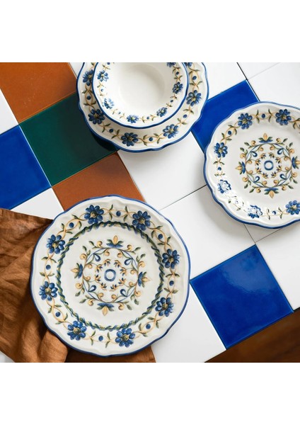 Tuscan Bloom Fulya 24 Parça Yemek Takımı
