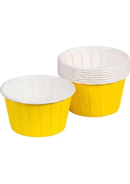 Sarı Muffin Cake Kabı Kek Kabı