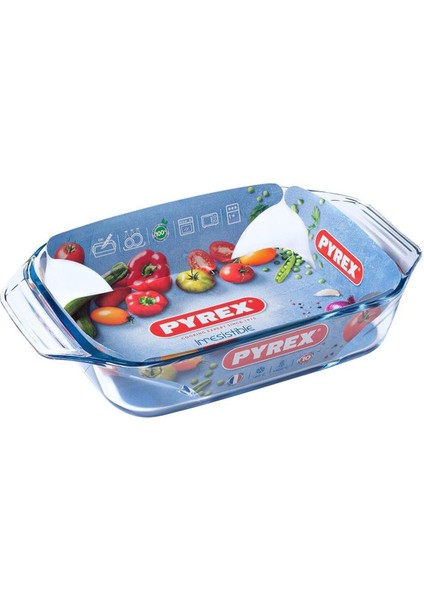 407B000/7046 Dikdörtgen Fırın Kabı 2,1L 31X20X6,5 cm