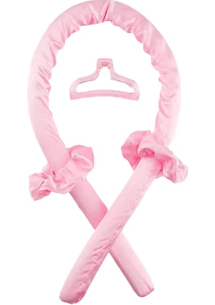 Kadın Isısız Curling Rod Isısız Saç Bukleler Kafa Bandı Saç Yumuşak Parlak Saç Bigudi Kuaför Araçları Aksesuarları Kadın Yapmak Siyah (Yurt Dışından)