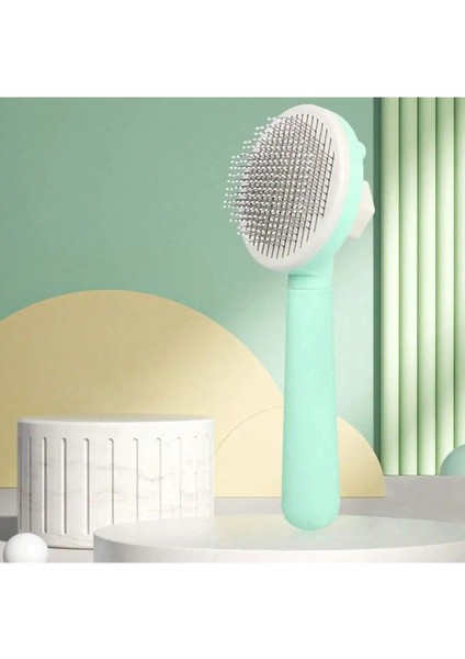 1Elektrikli Evcil Saçı Temizleme Fırçası, ler ler Için Nazik Tüy Bakımı, Iğneli Masaj Tarak. a (Yurt Dışından)