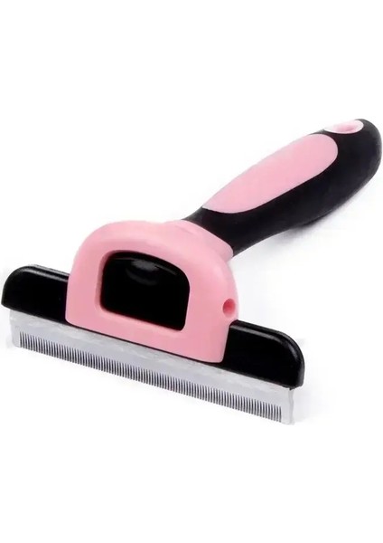 Combs Dog Hair Remover Cat Brush Grooming Tools Pet Detachable Clipper Attachment Pet Trimmer Combs Supply Furmins For Cat Dog pembe-10.5cm (Yurt Dışından)
