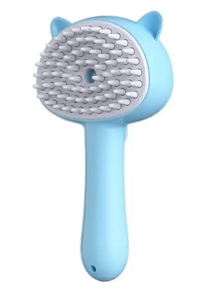 Buhar Fırçası 3 Içinde 1 Pet Saç Bakım Aracı Tedarik Kısa Saç Için Yumuşak Silikon Kıl Saldırma Düğmesi ile Dökme (Yurt Dışından)