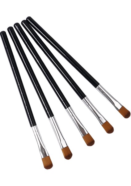 Oblate Line Fırça Ultra Dikkatli Dudak Çizgisi Kaş Kapatıcının Fırçaları Ayrıntılı Kapatıcı Makyaj Aracı Dudak Kaş Konutu Çizgi Fırça Jandle 5pcs (Yurt Dışından)