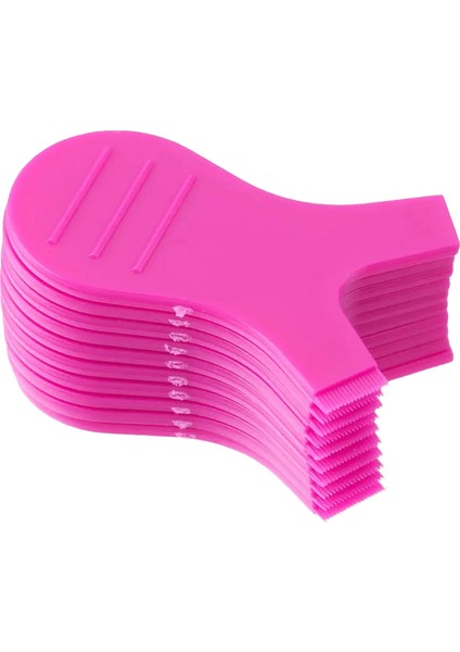 10PCS Göz Kirpik Perming Pad Maskara Aracı Makyaj Kirpik Uzatma Greft Silikon Kaldırma Göz Kirpik Asansör Kirpikler Körlerkol: Gül Kırmızı-10 Pcs (Yurt Dışından)