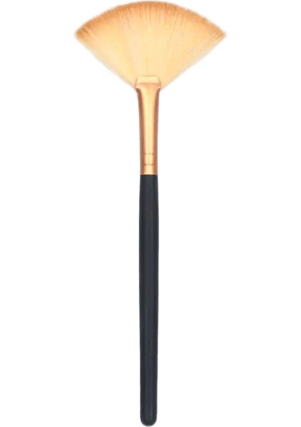 1pc Fan Şeklindeki Vurgu Fırçası Konturu Karıştırma Vurgulayıcı Makyaj Fırçası Yüz Gevşek Toz Fırçası Kozmetik Güzellik Araçları 04 (Yurt Dışından)
