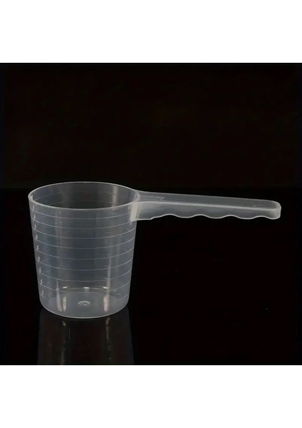 1ŞeffafÖlçüm Kaşık Ölçekli Plastik Kürek Besleme Pet Sofra Malzemeleri 50G 100ML Clear/boyut: 100ML (Yurt Dışından)