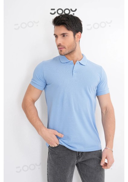 Erkek %100 Pamuk Polo Yaka T-Shirt fırsatları