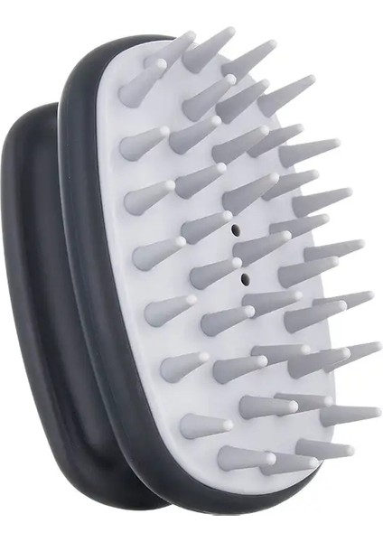 Derin Temizlik Uzun Saç Fırçası Yumuşak Masaj Banyo leri Fırça Temiz Araçlar Duş Tomberi Tımarlama Spa Pet Dalgalar: Koyu Gri (Yurt Dışından)