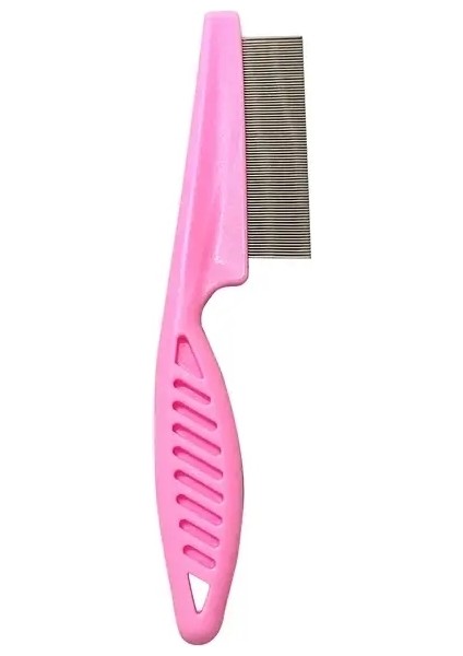 Tarak Paslanmaz ÇelikTüy Temizleyici Ahşap Saplı Tüy TarakıBakımı Masaj Fırçası Temizleme AracıMalzemeleri 14X1.2CM-PK (Yurt Dışından)