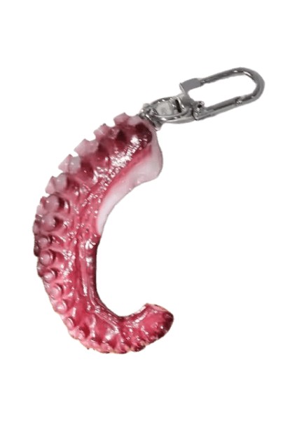 Simülasyon Yaratıcı Ahtapot Pençe Ahtapot Modeli Araba Anahtarlık Pvc Anahtar Kolye Sırt Çantası Kolye Takı Hediyeler Anahtarlık (Yurt Dışından)