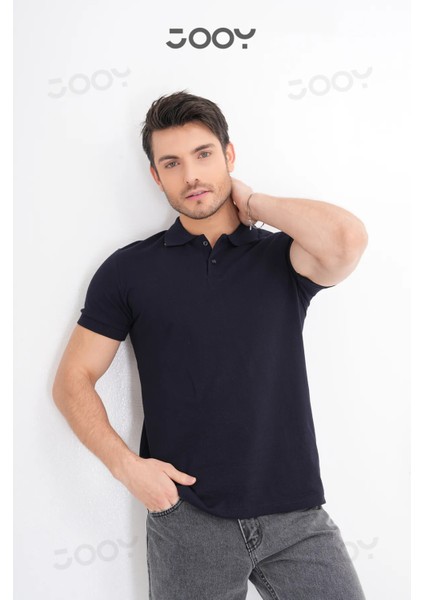 Erkek %100 Pamuk Polo Yaka T-Shirt fırsatları