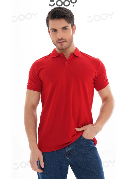 Erkek %100 Pamuk Polo Yaka T-Shirt fiyatları