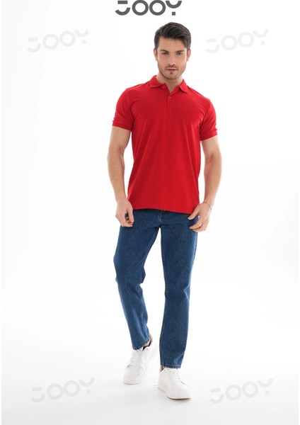 Erkek %100 Pamuk Polo Yaka T-Shirt indirimleri