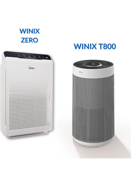 T800 Hava Temizleyici Wifi Bağlantılı ve Winix Zero Hava Temizleyici Paketi