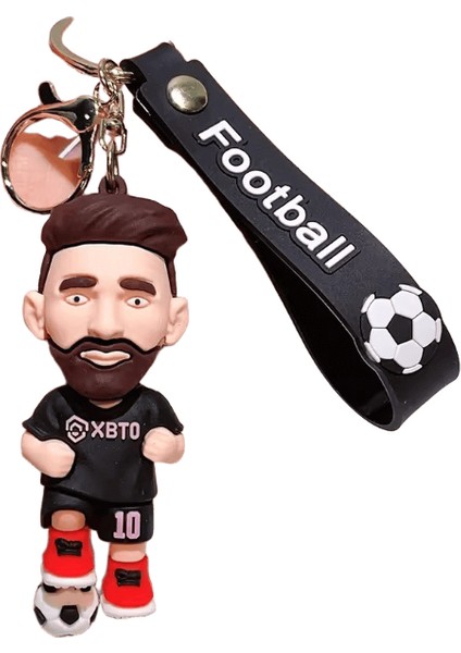 Messi Figürü Anahtarlık Futbol Taraftarları Çanta Sarkıt Anahtarlık Masa Süsü Anahtar Aksesuarları Oyuncak Erkek Doğum Günü si Arkadaşlar Içinpembe (Yurt Dışından)