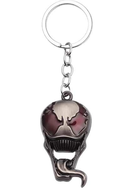 Marvel Süper Kahraman Venom Anahtarlık Yaratıcı Kolye Anahtarlık Araba Anahtarlık Sırt Çantası Kolye Moda Aksesuarları lervenom 2 (Yurt Dışından)