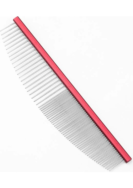 Pet Moon Tarak Paslanmaz Çelik Ince Dişler Yüzü Saç Tımar Tarağı Detaylar Için Bakıma KüçükTarağı Yuvarlak Tip Kırmızı (Yurt Dışından)