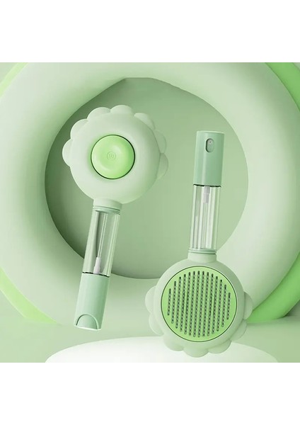 Pet Tarak Tüysaklama Güzellik Fırçası Uzun Saçlı Kendiliğinden Temizlenen Tarak Yüzen Tüyü Gideren Bakım AracıMalzemeleri a1 (Yurt Dışından)