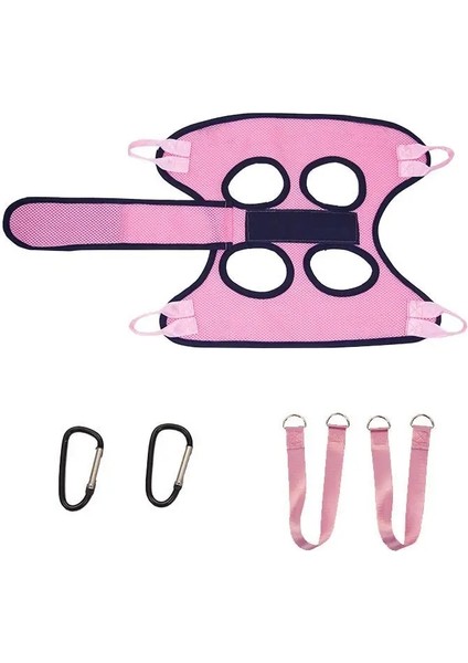 Tong Cat Tımar Hamak Sabit Banyo Çantası Tırnak Kesme Anti Çizik Kesme Kısıtlama Çantası Pet Güzellik AsmaTedarik Pembe/boyut: M (5-9kg) (Yurt Dışından)