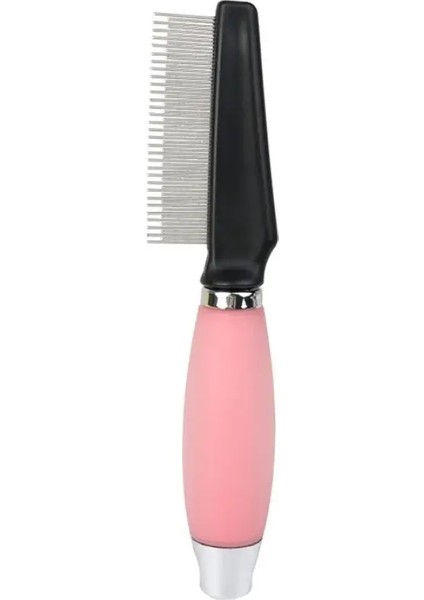 Tarak Pet Saçı Temizleyici Masaj Fırçası Silikon Saplı Taraklar ler Için Saç Düğümü Açma Bakım FırçasıAksesuarları pembe Uzun Kısa (Yurt Dışından)