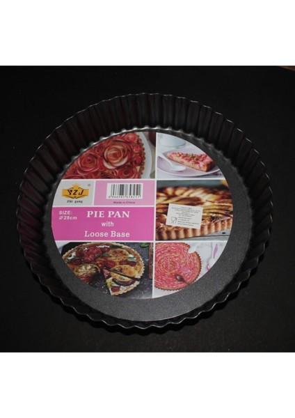 Teflon Turta Kalıbı Altı Çıkan 28 cm