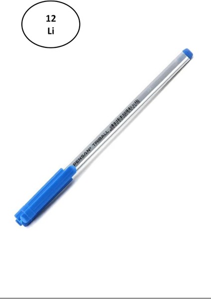 Pensan Triball Tükenmez Kalem 1 mm Mavi 12'li fiyatları