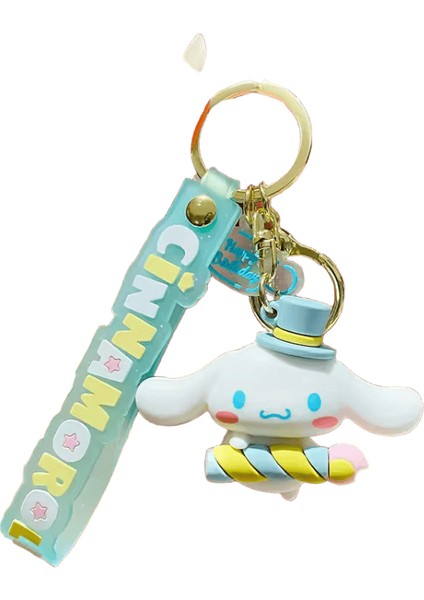 Sanrio Anime Anahtarlık Kawaii Cinnamoroll Anahtarlık Yeni Parti Tarzı Karikatür Araba Anahtarlık Kadın Çanta Kolye Süsler Çocuk Hediye Için (Yurt Dışından)