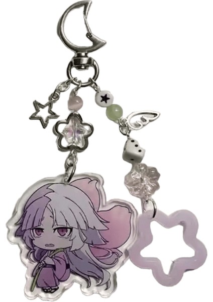 Bsd Anahtarlık Fyolai Anahtarlık | Fyodor ve Nikolai'den Esinlenilmiştir | Eşleşen Takılarrenk:pembe (Yurt Dışından)