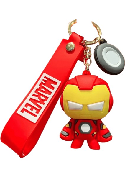 Yenilmezler Anahtarlık Disney Anime Sevimli Demir Adam Hulk Kaptan Amerika Silikon Figür Anahtarlık Okul Çantası Kolye Oyuncak leri demir (Yurt Dışından)
