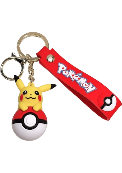 Pokemon Anahtarlık Pikachu Anime Aksiyon Figürü Oyuncak Kawaii Karikatür Moda Charmander Psyduck Bebek Anahtarlık Araba Çantası Kolye Çocuk Hediyerenk:3 (Yurt Dışından)