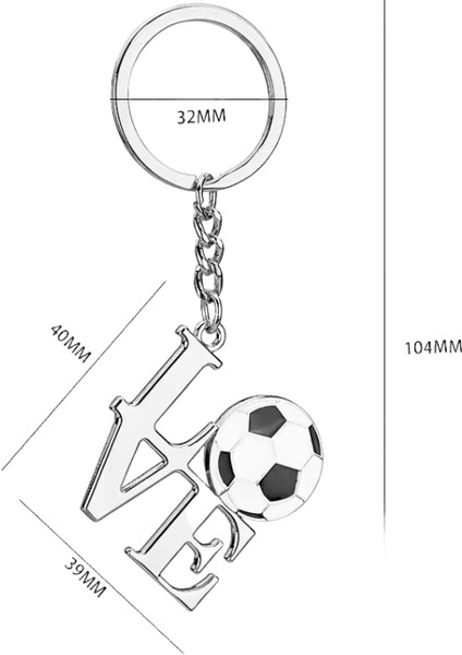 Futbol Hatıra Anahtarlık Futbol Taraftarları Anahtarlık Çanta Kolye Anahtarlık Dünya Kupası Avrupa Kupası Kupa Erkek Erkek Hediye Aksesuarları (Yurt Dışından)
