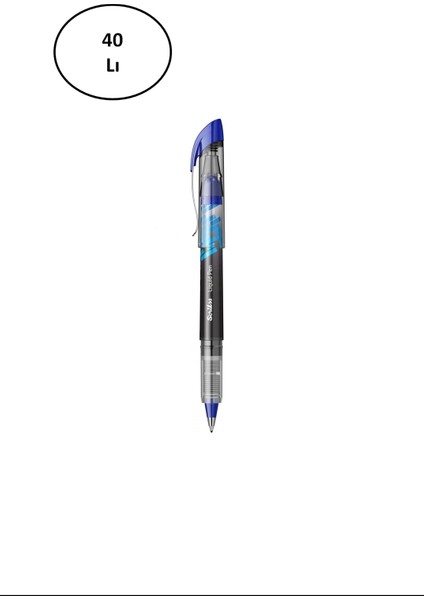 Scrikss Lp 68 Liquid Pen Mavi 40'lı