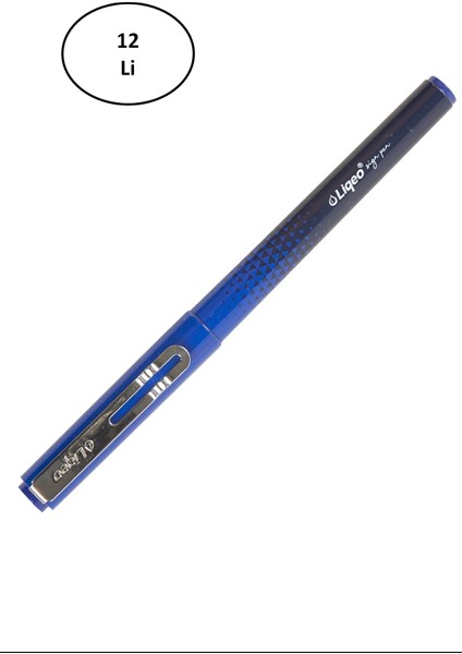 Liqeo G-7010-130 Sign Gel 1.0 mm Mavi Imza Kalemi 12'li