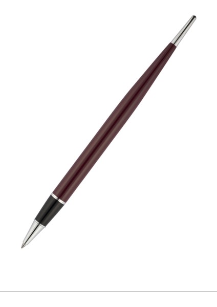 Scrikss 17 Tükenmez Kalem Kilasik Silver Bordo