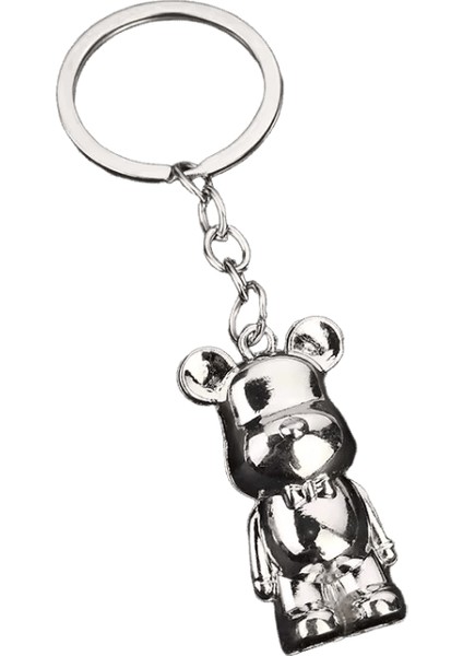 Patlamalar Ayı Metal Araba Anahtarı Takı Şiddet Ayı Anahtarlık Kolye Yaratıcı Hediyeler (Yurt Dışından)