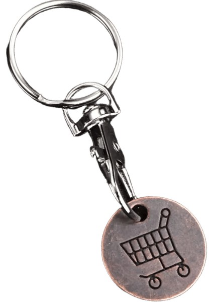 Yeni Metal Alışveriş Arabası Para Tutucu Anahtarlık Taşınabilir Arabalar Süpermarket Promosyon Hediye Için Token Istakoz Toka Anahtarlık (Yurt Dışından)